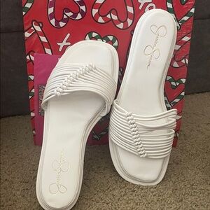 Jessica Simpson Cream Women's Sandals